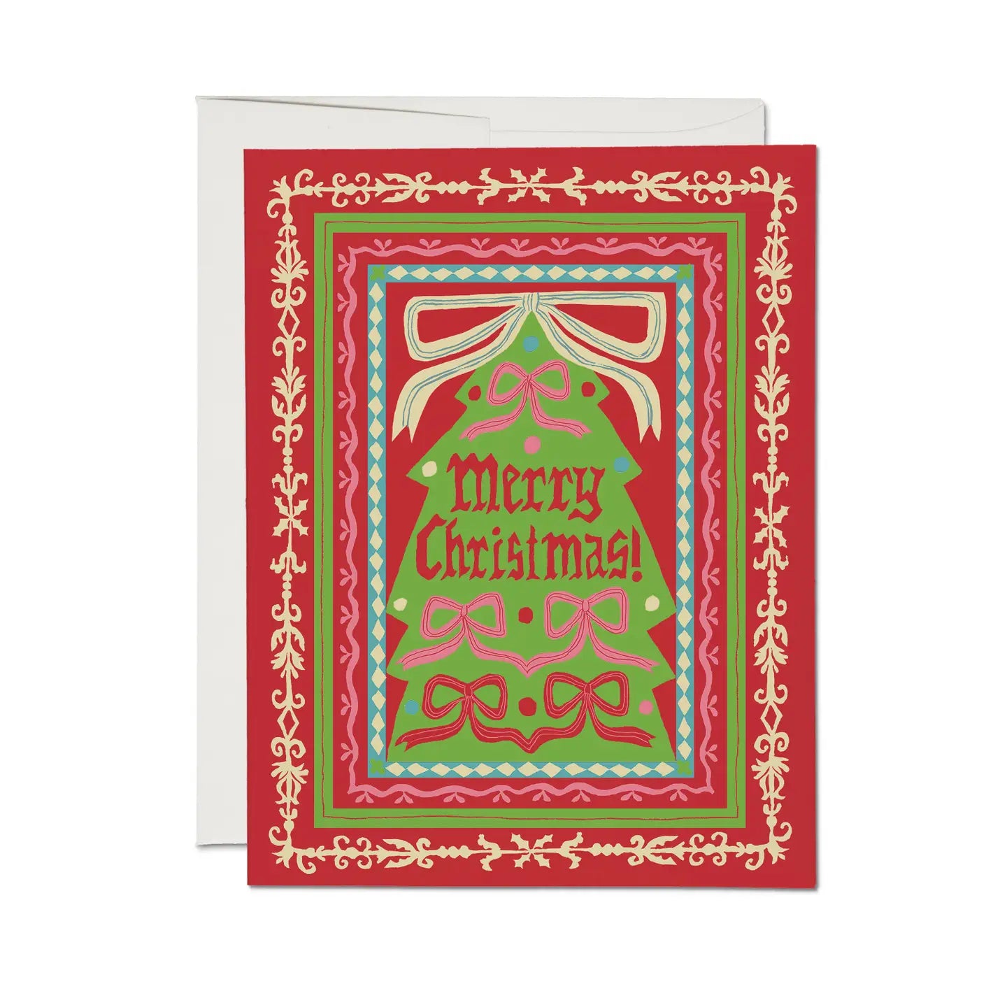 Christmas Stamp Greeting Card