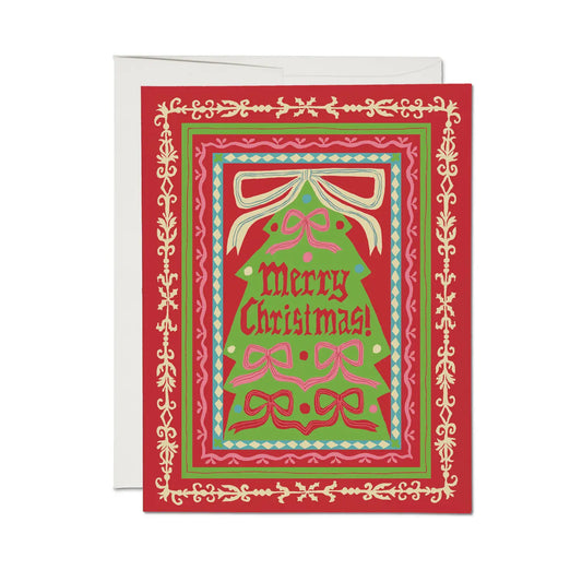 Christmas Stamp Greeting Card