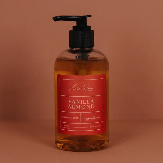 Vanilla Almond Hand + Body Liquid Soap