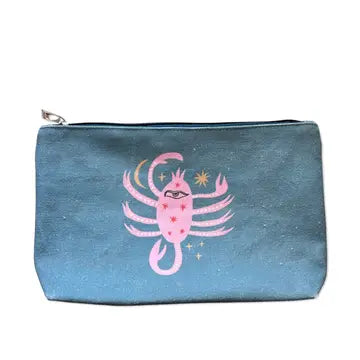 Celestial Scorpion Zipper Pouch