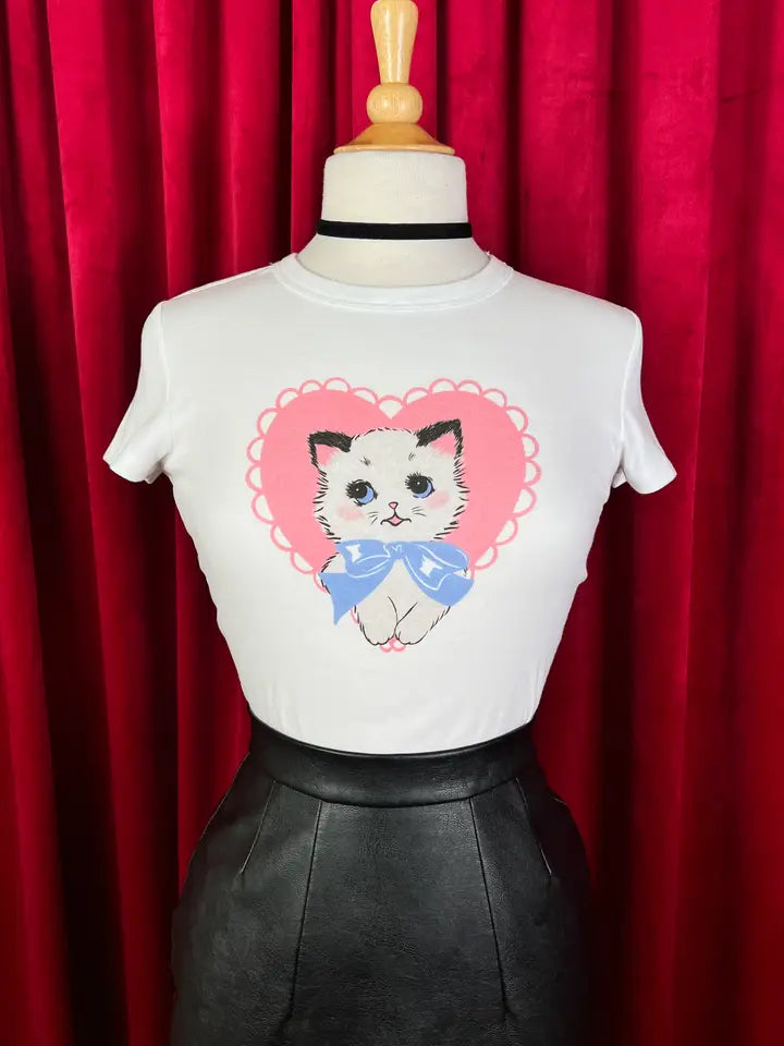Dreamy Kitten Baby Tee