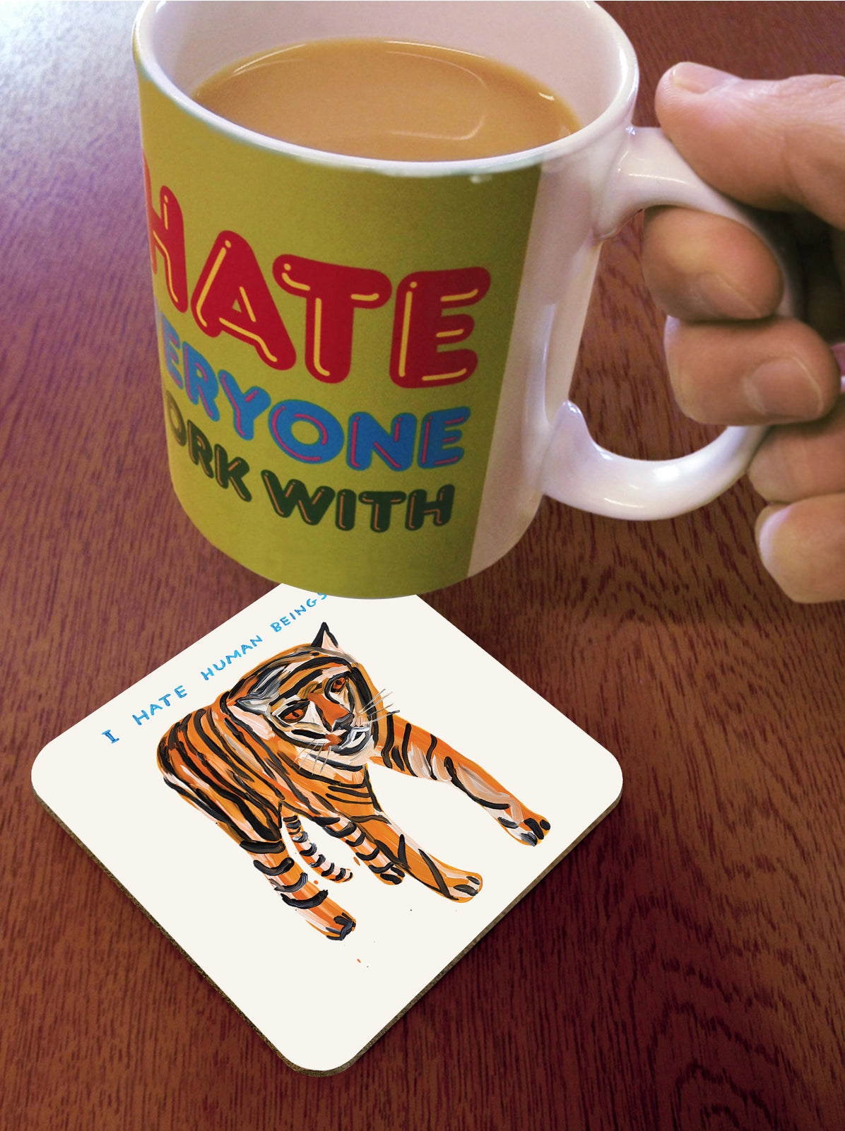 Hate Humans Coaster
