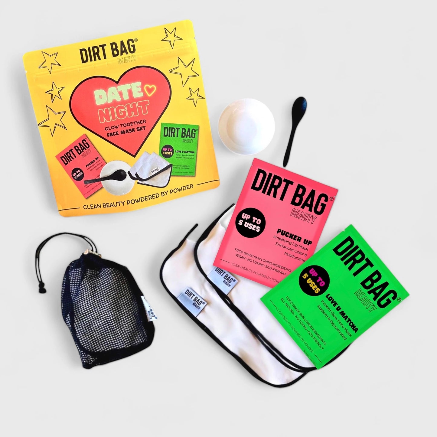 Date Night Glow Together -Face Mask Gift Set