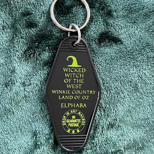 Elphaba the Wicked Witch of the West Keychain