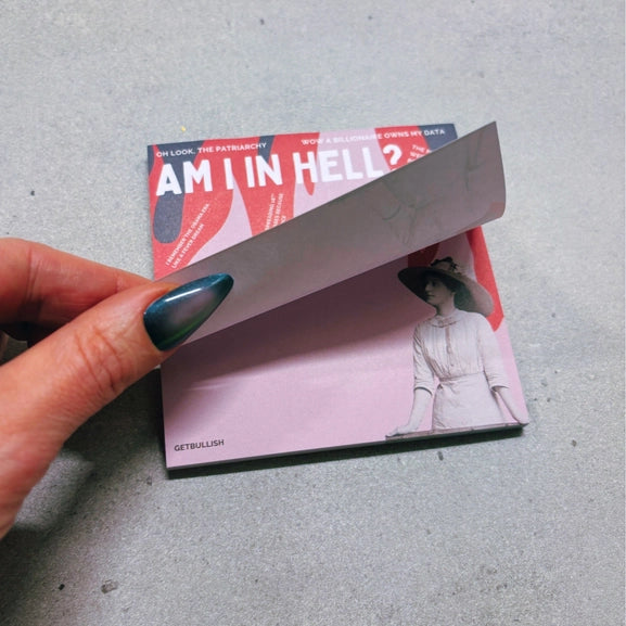 Am I in Hell Sticky Notes