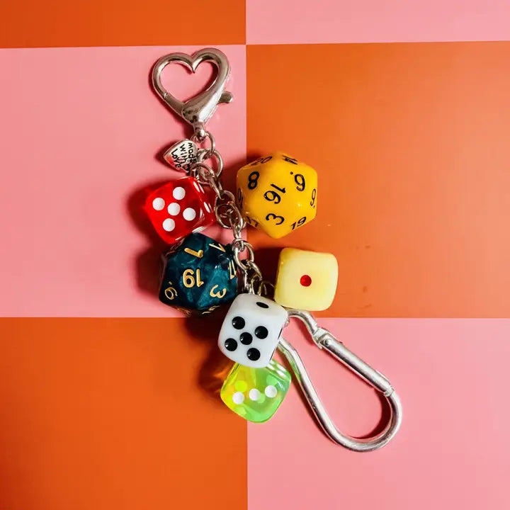 Dice Keychain