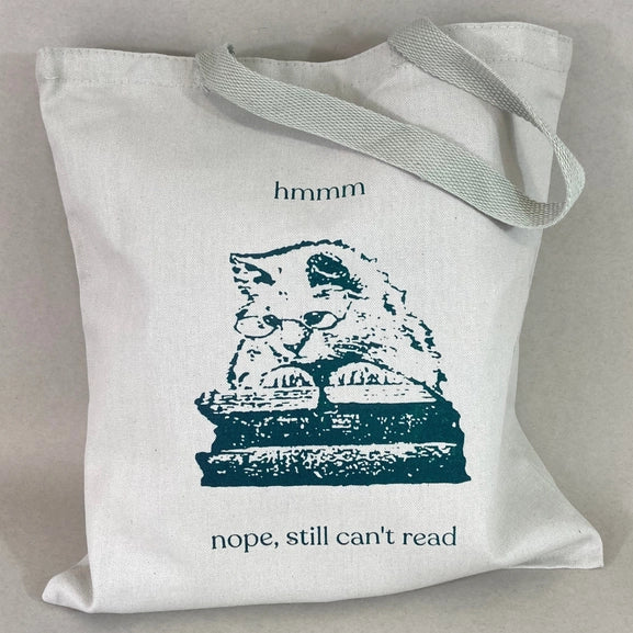 Nope Still Can't Read Tote