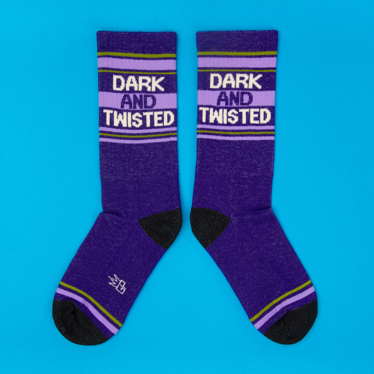 Dark and Twisted Gym Crew Socks