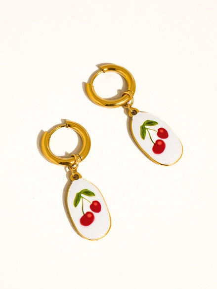 Larmes Cherry Earrings