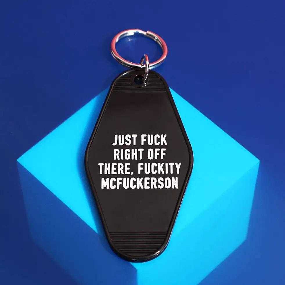 Fuckity McFuckerson Keychain