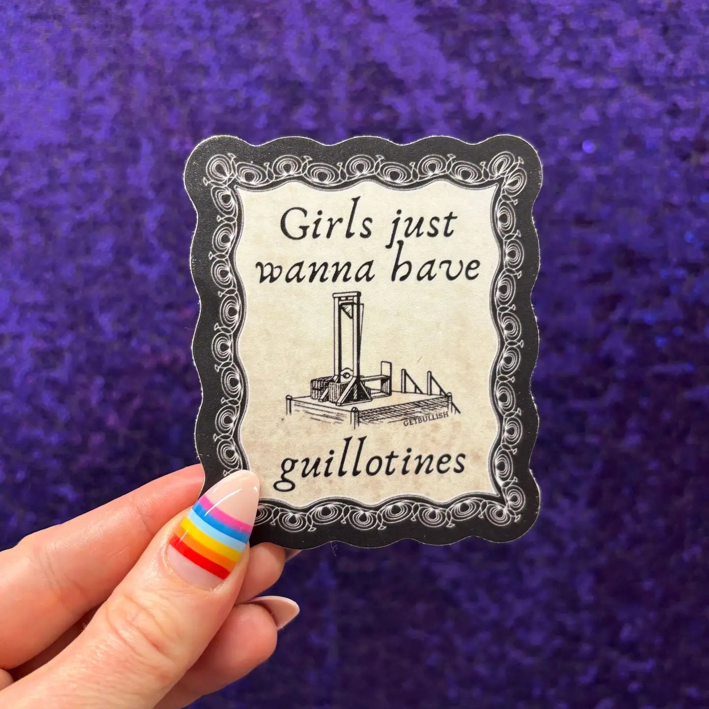 Guillotines Sticker