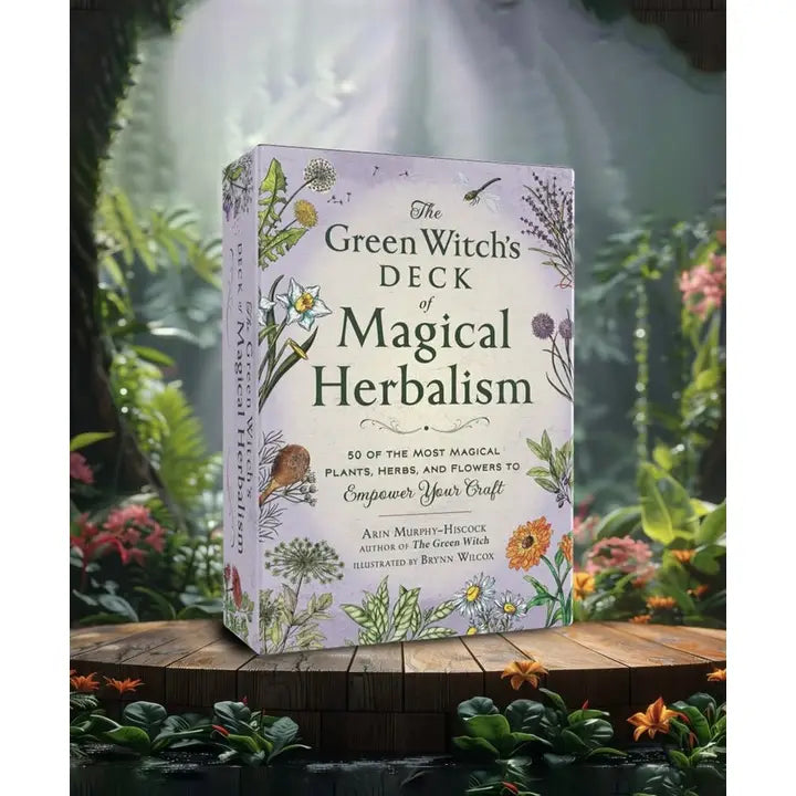 Green Witch's Deck of Magical Herbalism By Arin Murphy-Hiscock