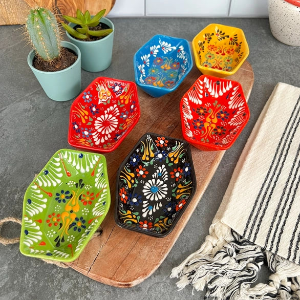 Hexagon Ceramic Dish