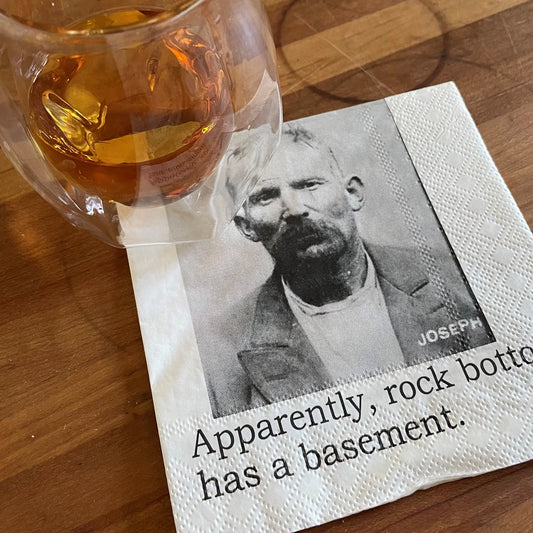 Rock Bottom Cocktail Napkins