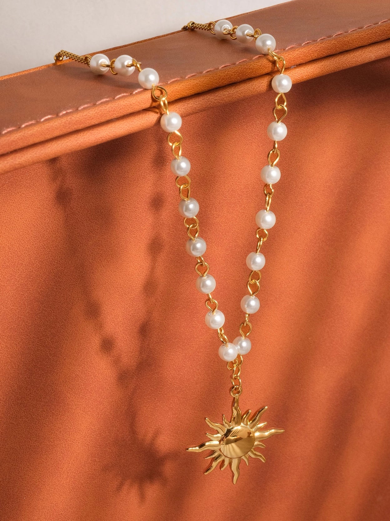 Kalani Sun Beaded Necklace