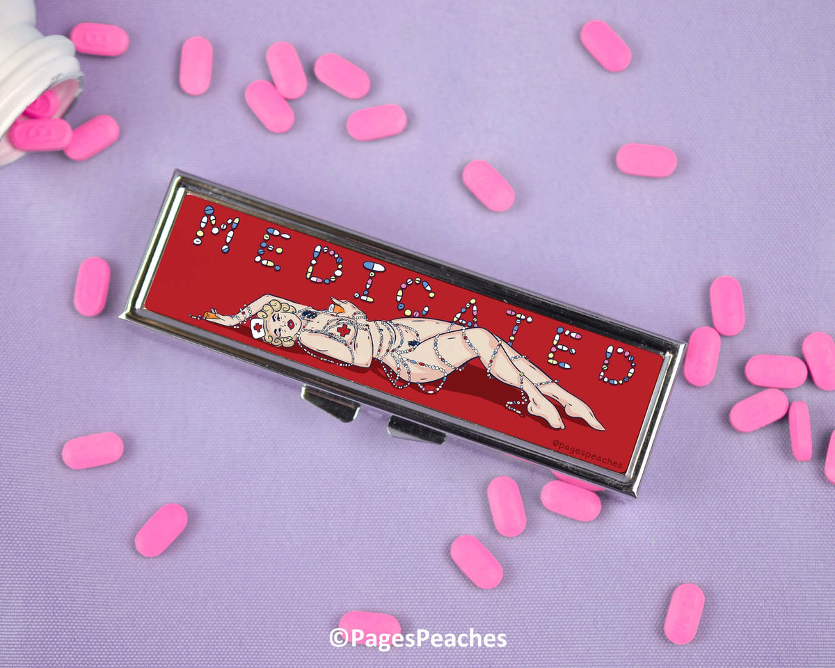 Medicated Mini 7 Day Pill Case
