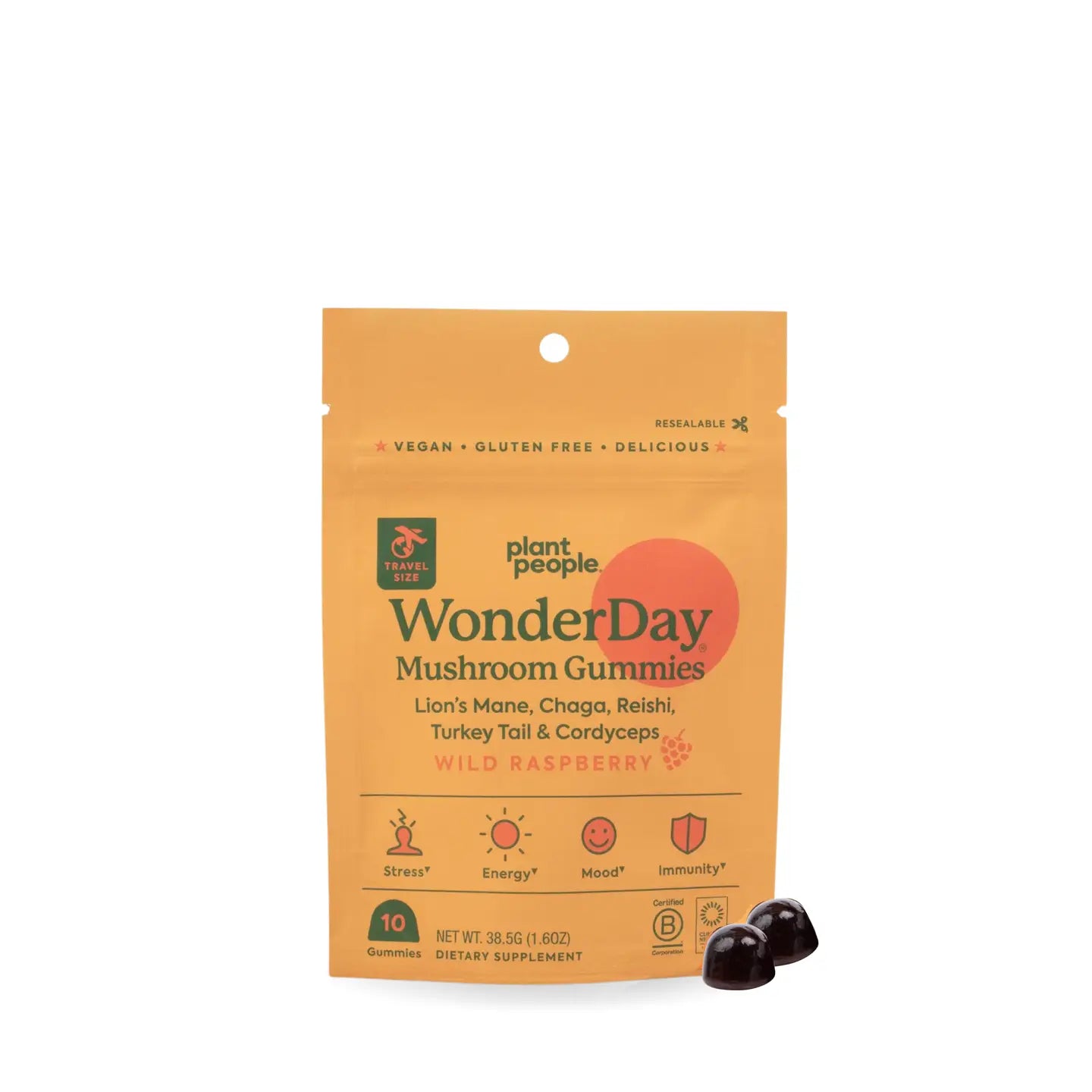 Grab-N-Go Size: Wonderday Mushroom Gummies