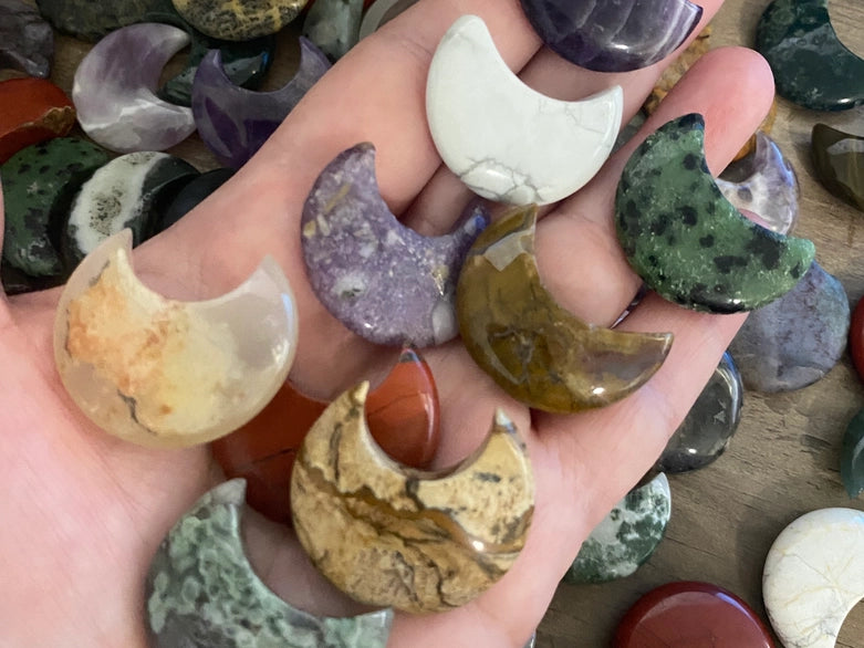 Crystal Half Moons