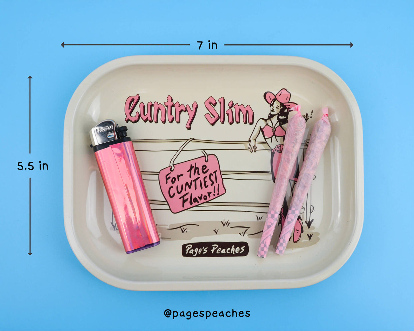 Cuntry Slim Rolling Tray