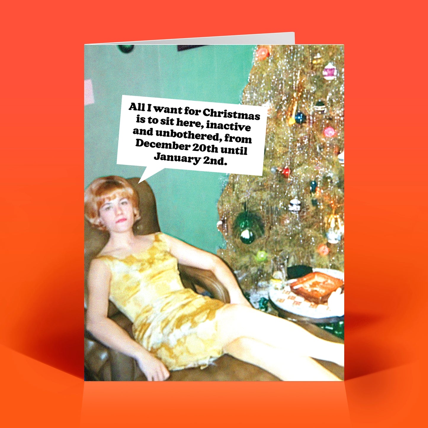 All I Want Christmas Card