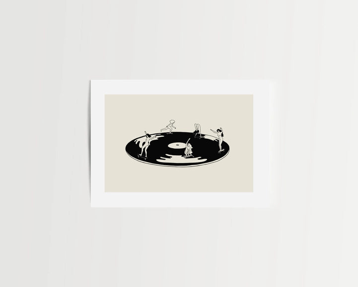 Skate Session on Vinyl Print