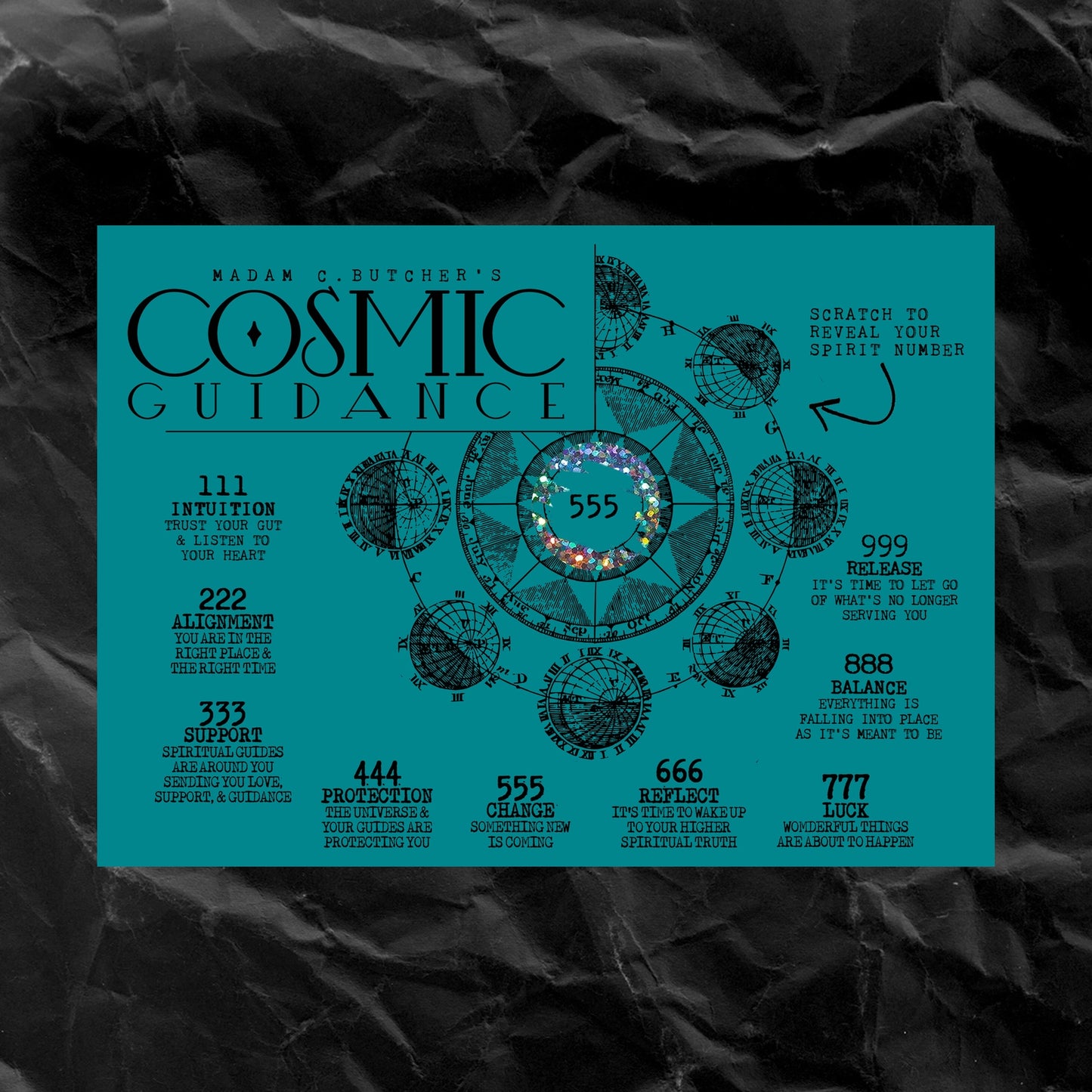 Cosmic Butcher Scratch Off Fortunes