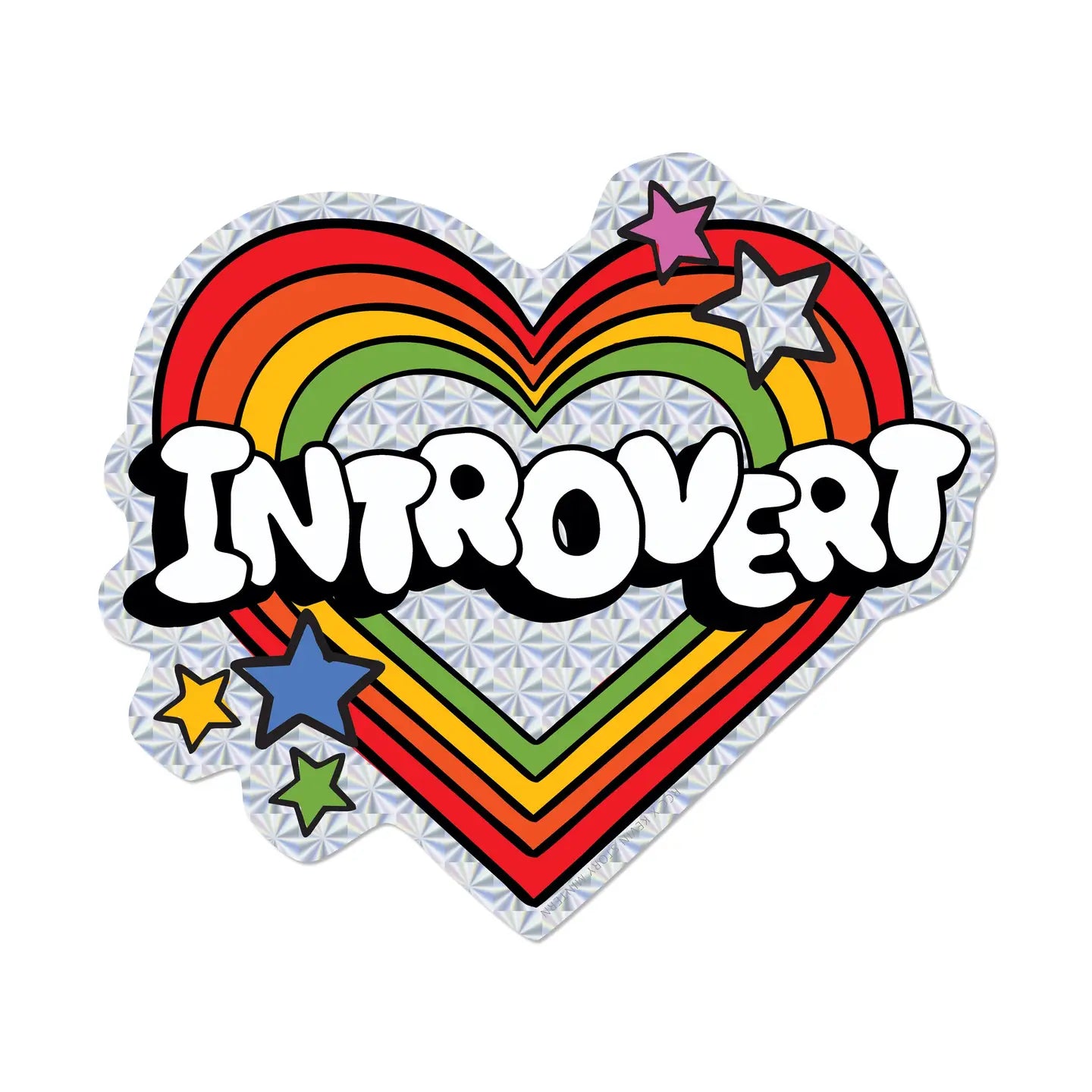 Introvert Sticker