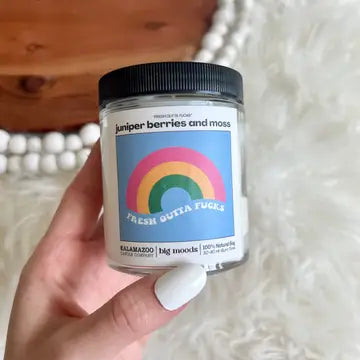 Fresh Outta Fucks Candle