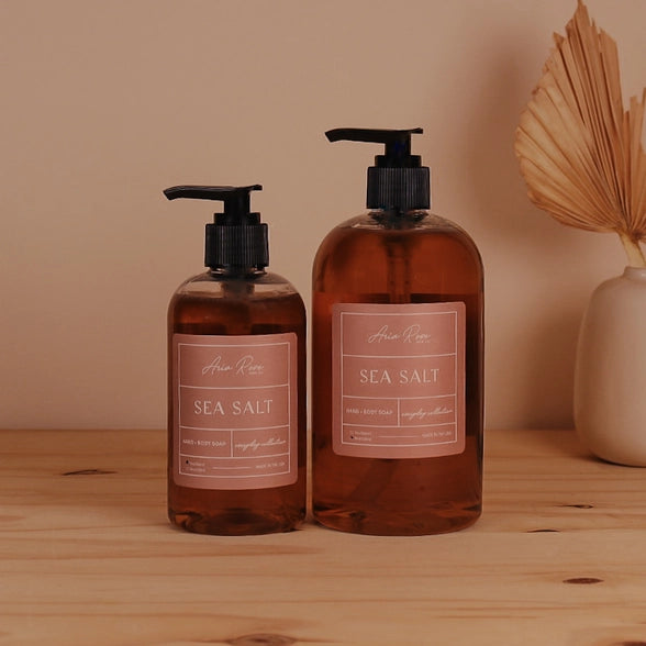 Sea Salt Hand + Body Liquid Soap