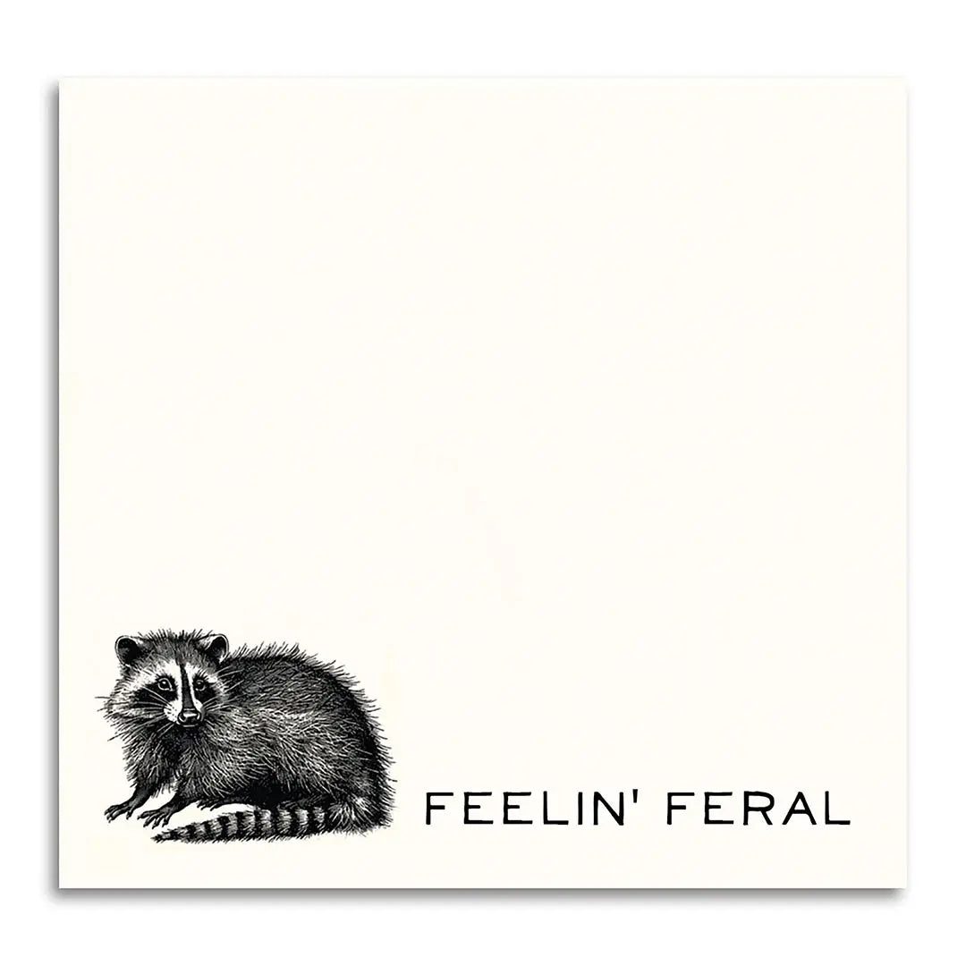 Feelin' Feral Sticky Notes