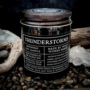 Thunderstorms Candle