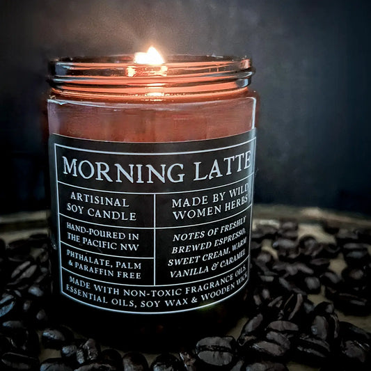 Morning Latte Candle