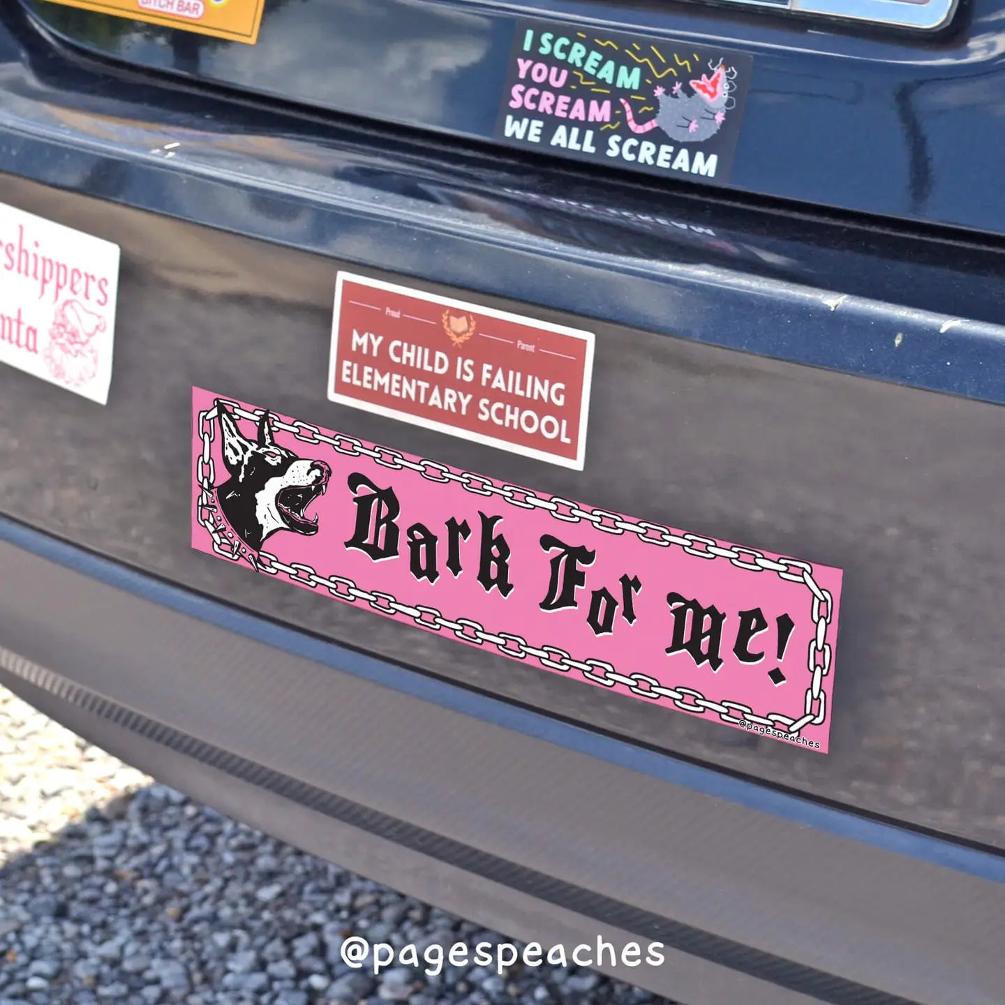 Bark For Me Bumper Magnet