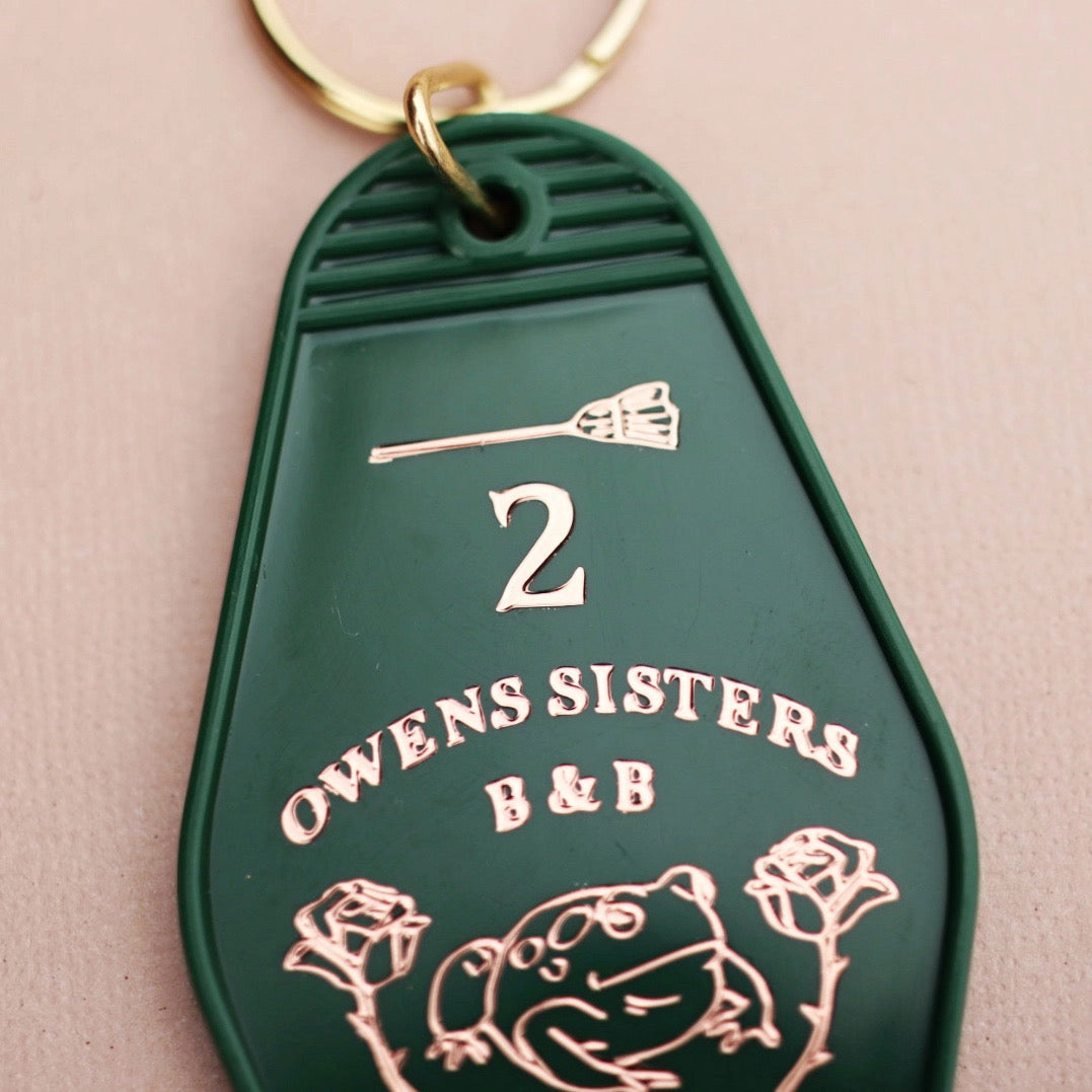 Owens Sisters B&B Motel Keychain