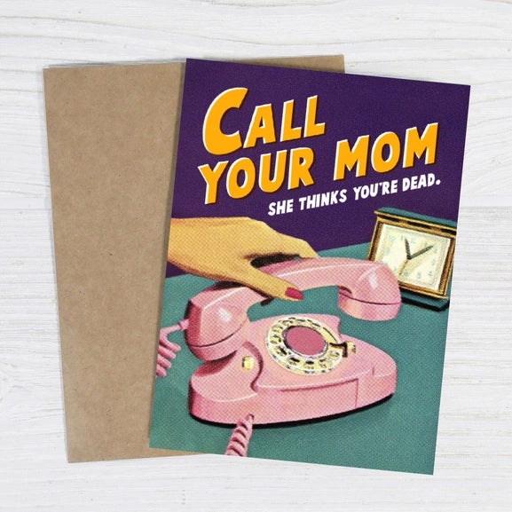 Call Your Mom Card