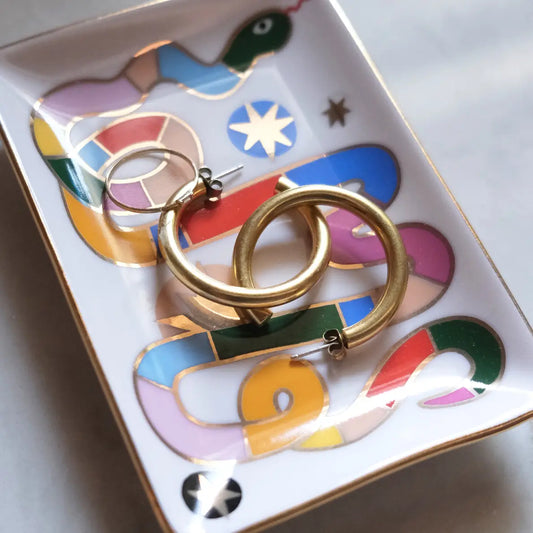 Rainbow Snake Trinket Dish