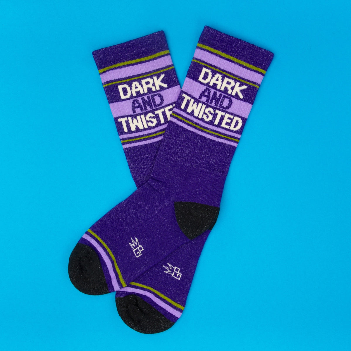Dark and Twisted Gym Crew Socks