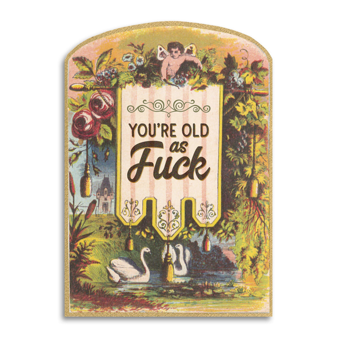 You’re Old As Fuck Birthday Card