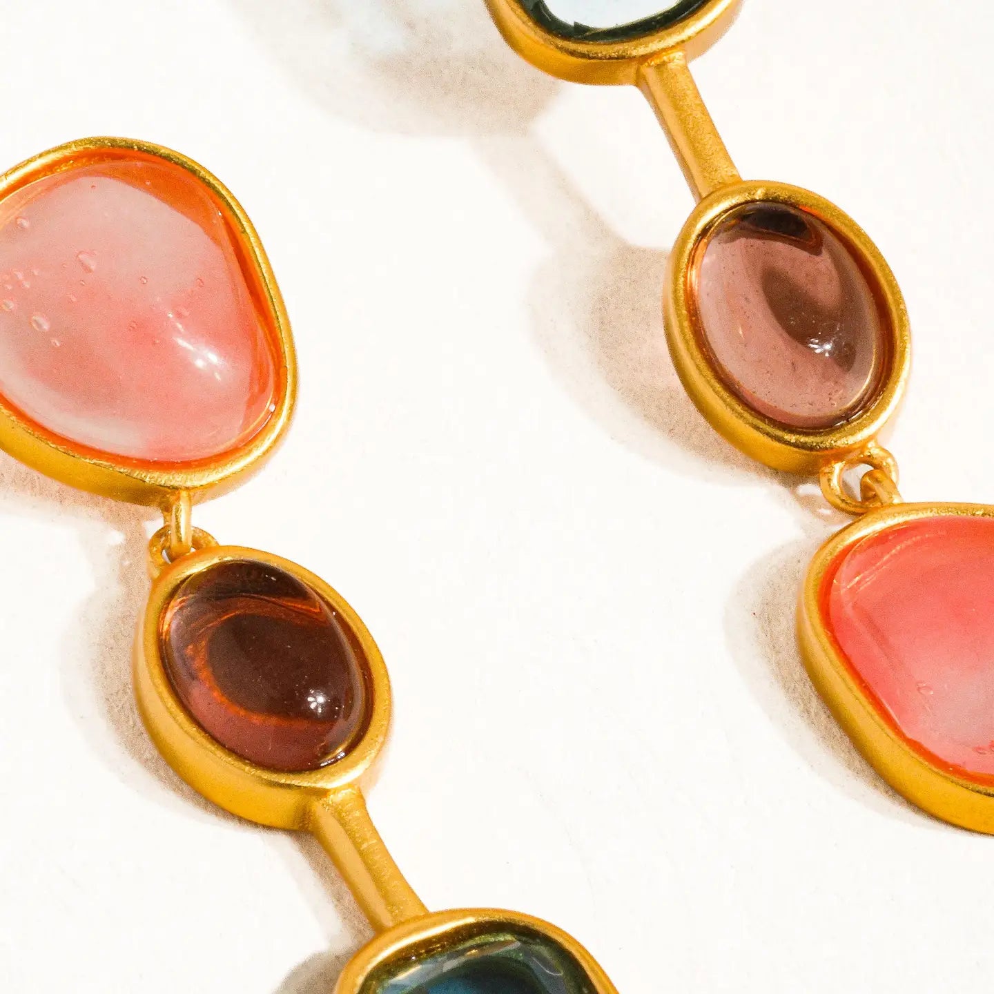 Delia Mismatch Drop Earring