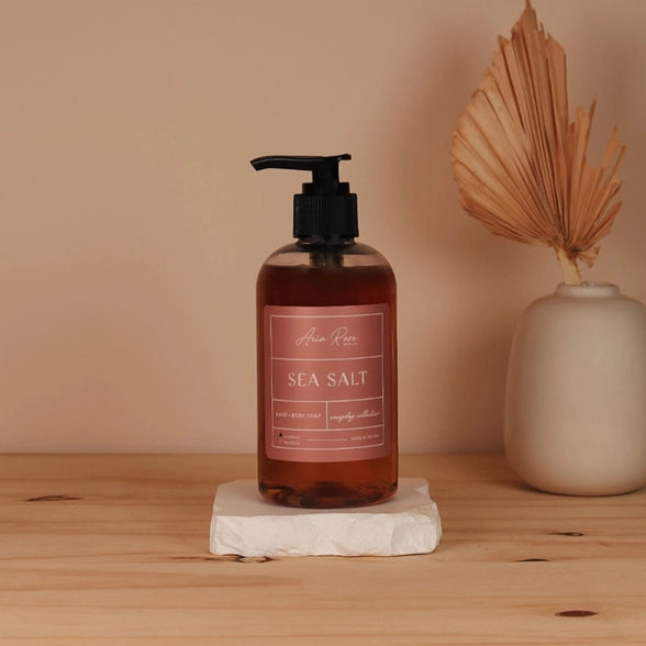 Sea Salt Hand + Body Liquid Soap