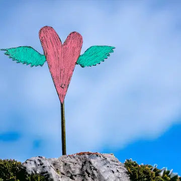 Heart Plant Stake