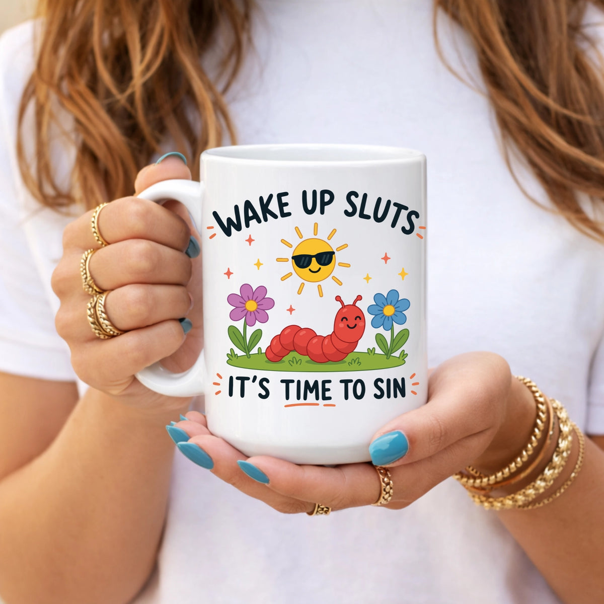 Wake Up Sluts Mug