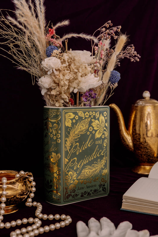 Pride and Prejudice Book Vase 2