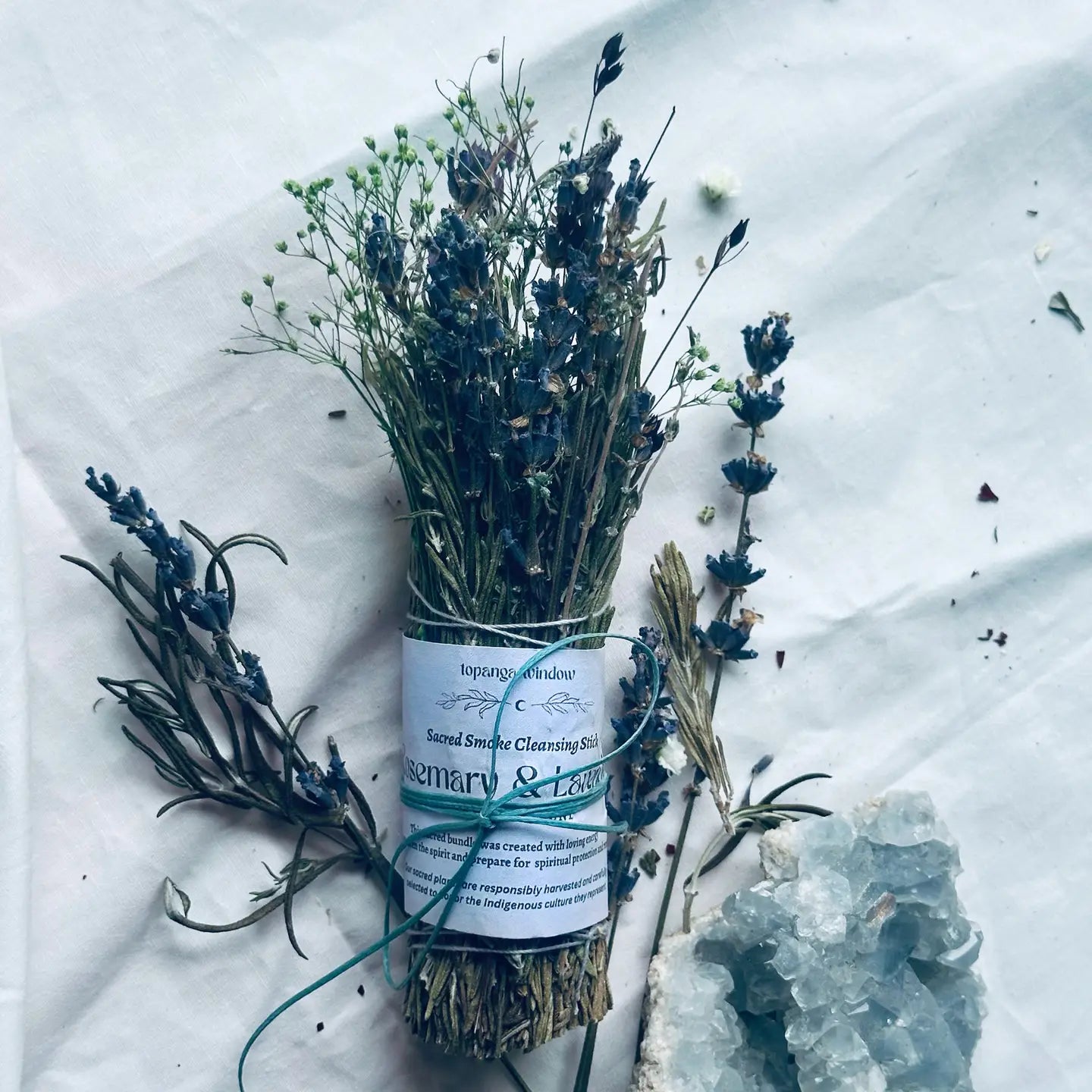 Rosemary and Lavender Sacred Smoke Cleansing Stick