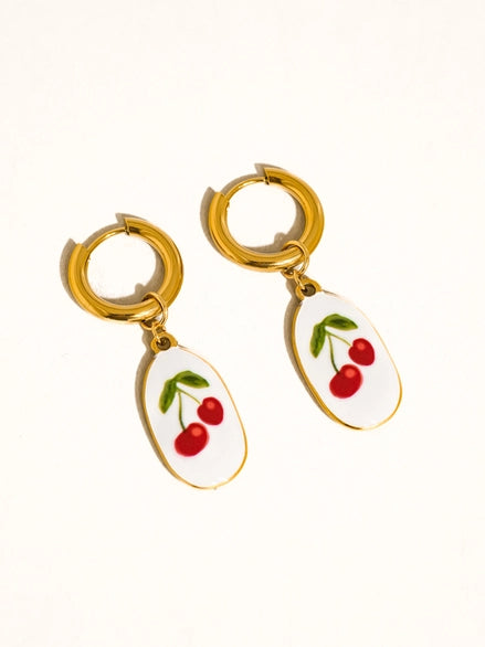 Larmes Cherry Earrings