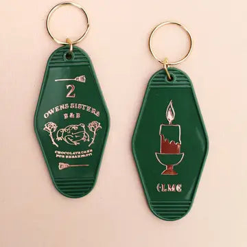 Owens Sisters B&B Motel Keychain