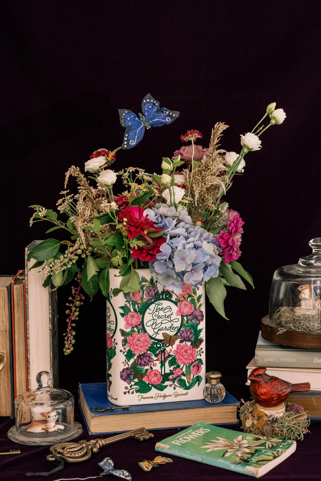 The Secret Garden Book Vase