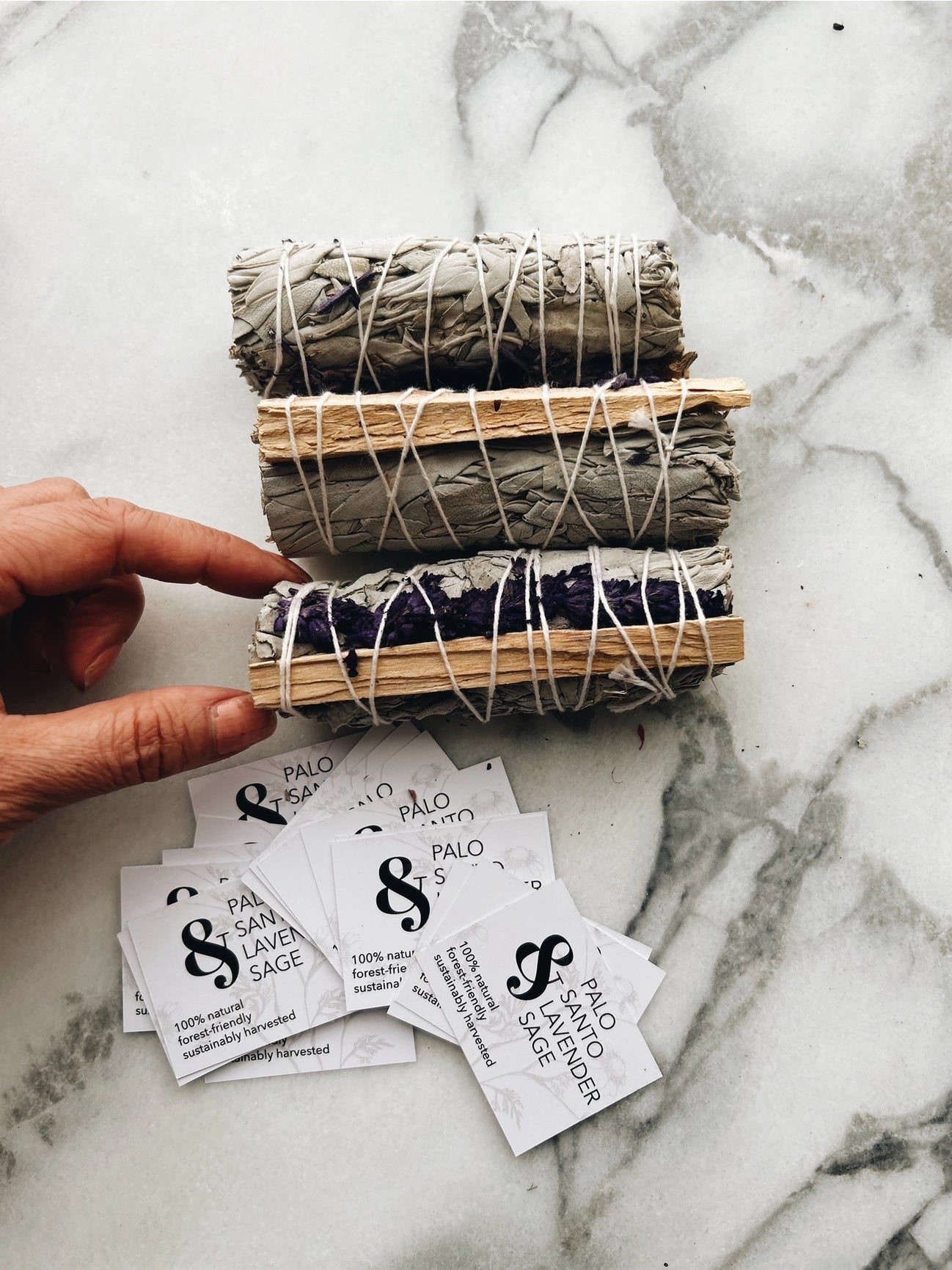 Palo Santo, Lavender and White Sage Smudge