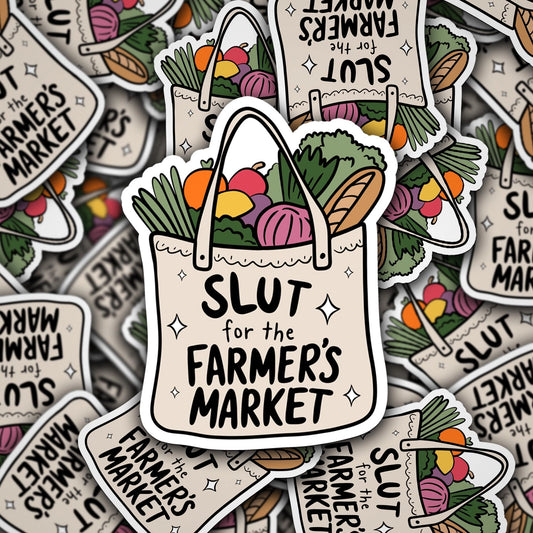 Farmer's Market Sticker