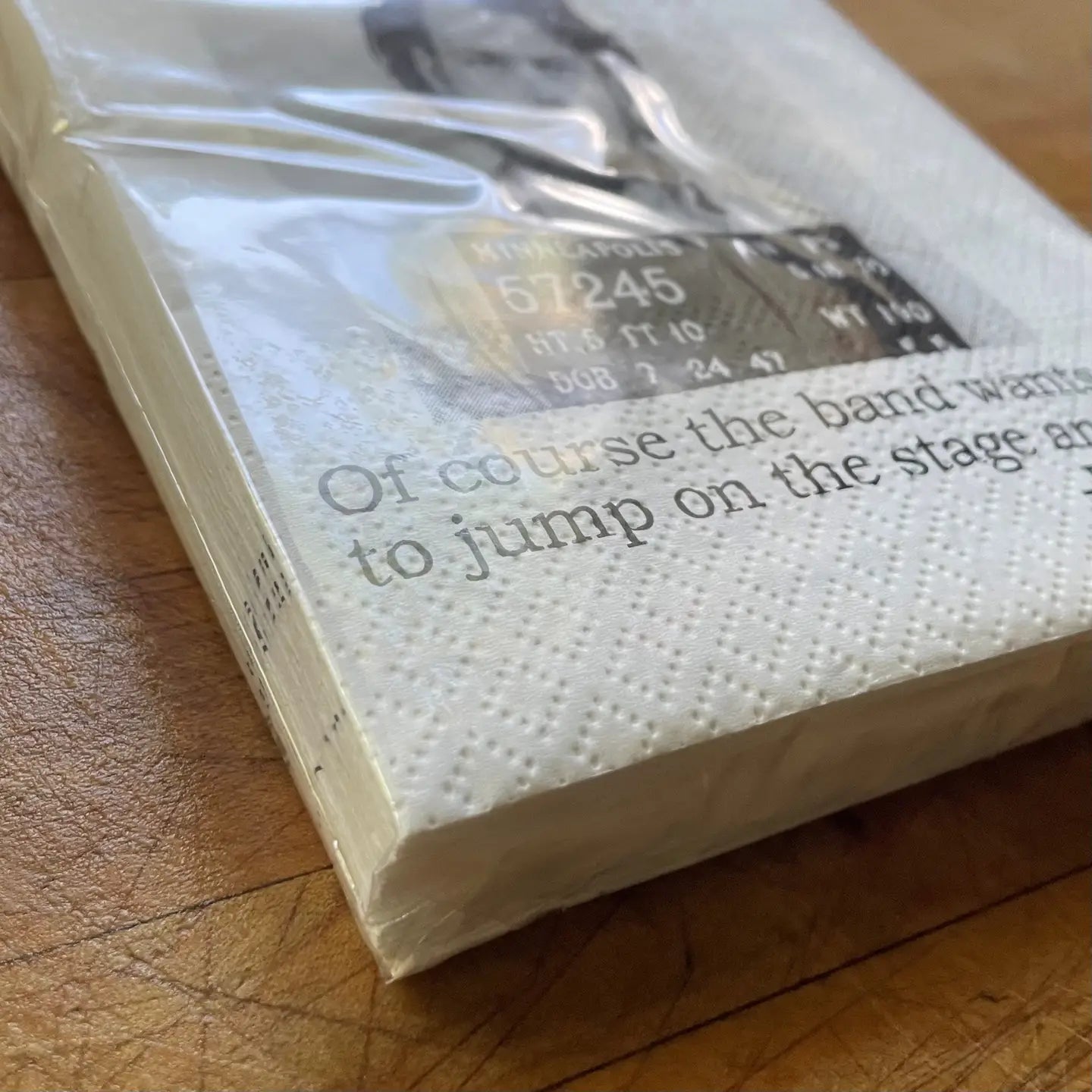 Of Course the Band Wants You Cocktail Napkin
